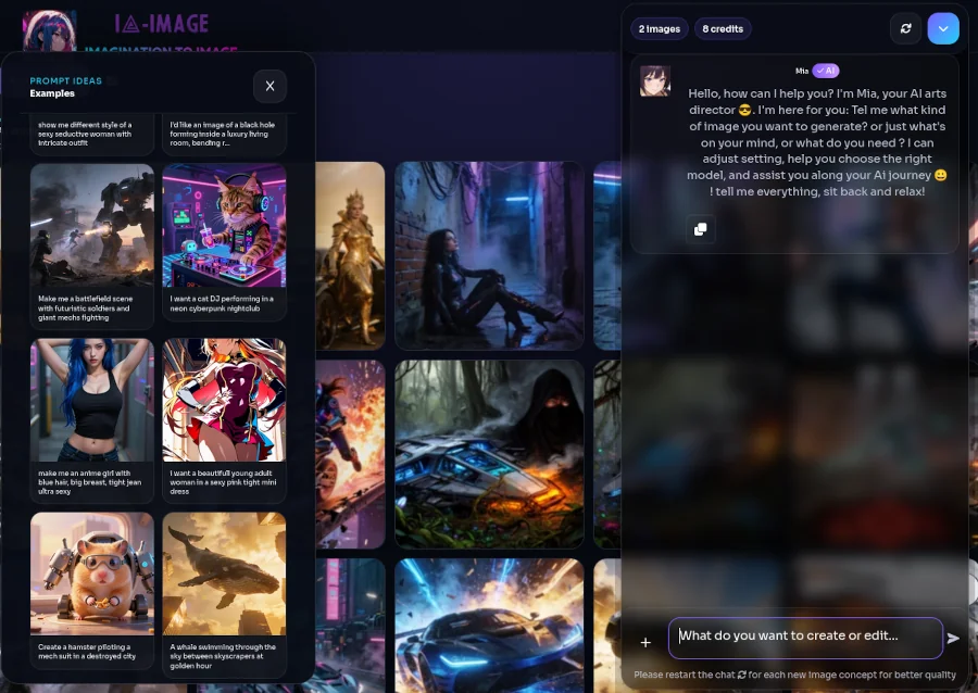 ai-image.online Studio interface